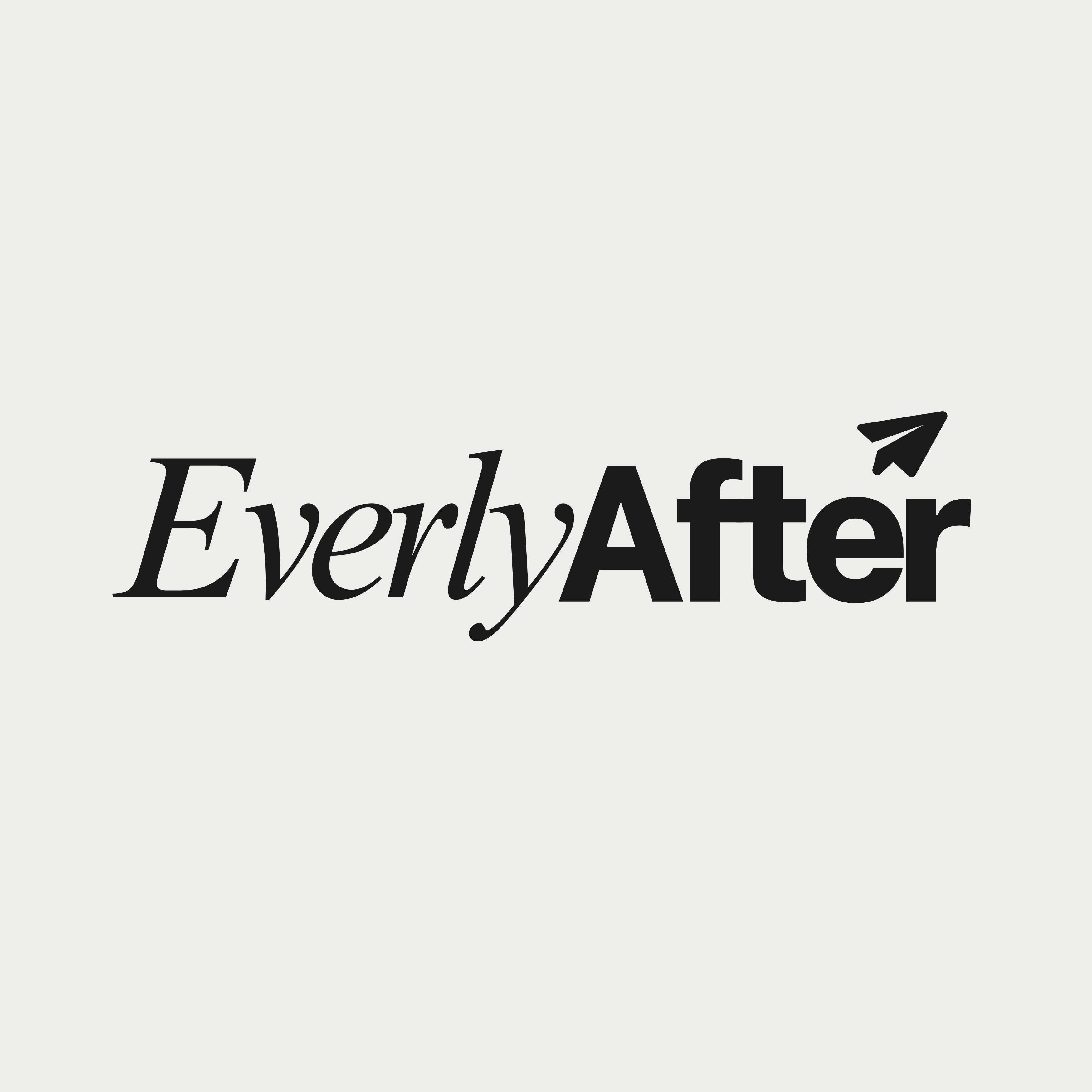 EverlyAfter - Wedding Invitation Website Creation Logo