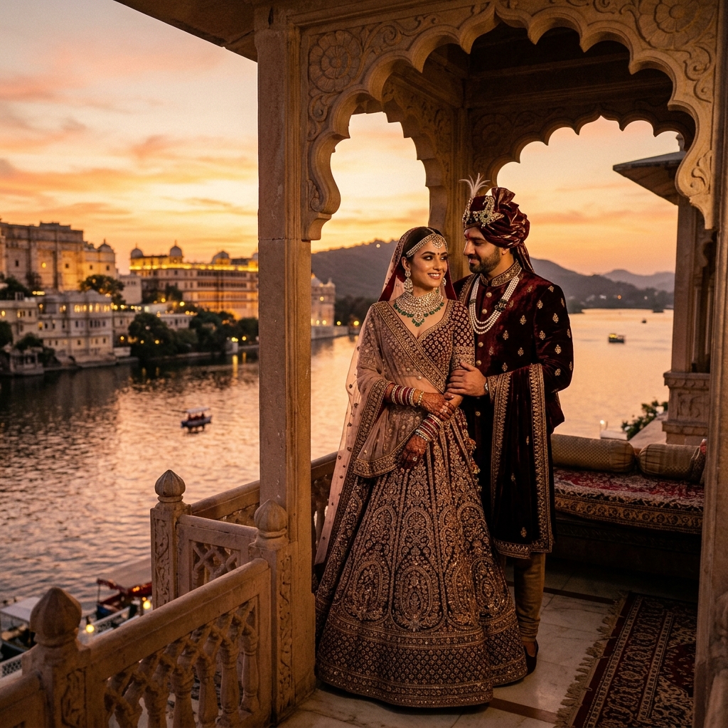Premium Rajwadi Royal Wedding Invitation Website Creation